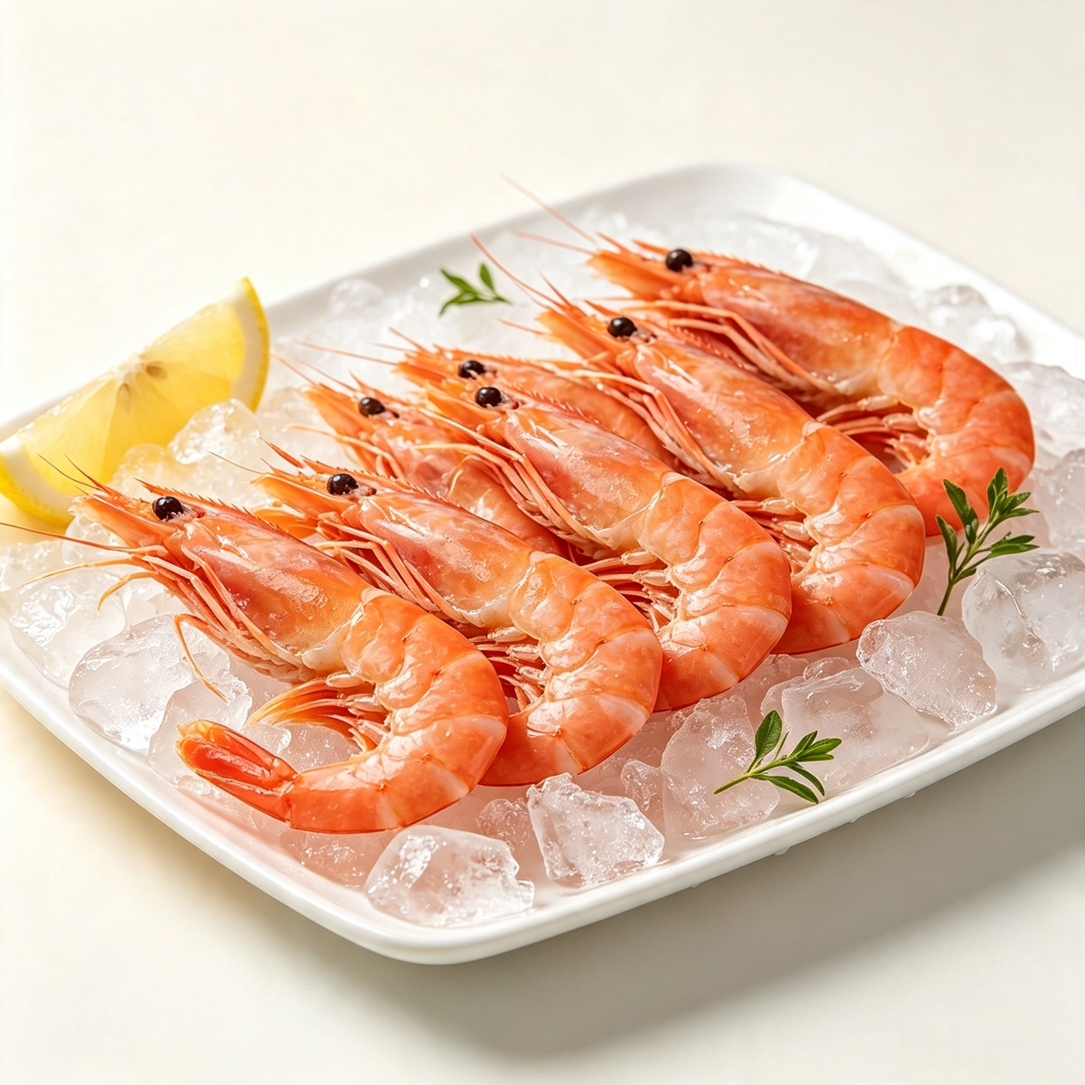 Deep-Sea Red Prawns — Steamed Shell-On, Sweet and Ready to Eat