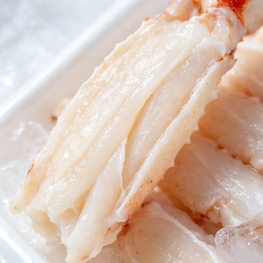 Hand-Picked Crab Leg Meat — Shell-Free Chunks, Sweet and Plump