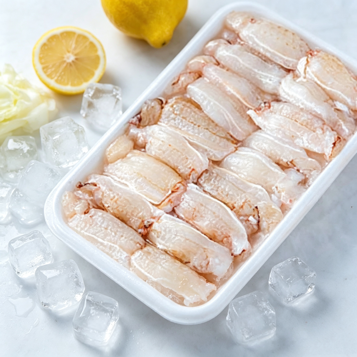 Hand-Picked Crab Leg Meat — Shell-Free Chunks, Sweet and Plump