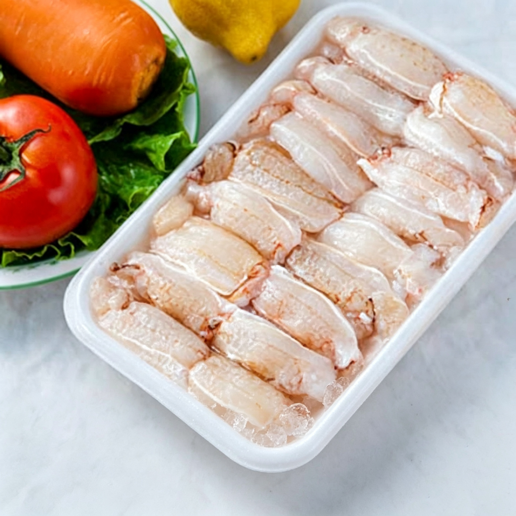 Hand-Picked Crab Leg Meat — Shell-Free Chunks, Sweet and Plump