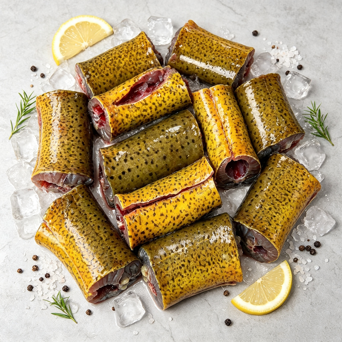 Pre-Cut Eel Segments — Firm River-Fresh Flesh for Braise and Stew