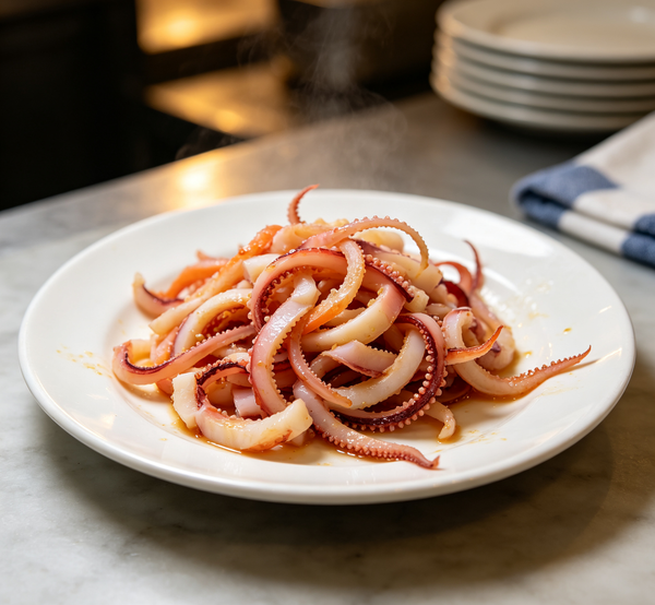 House-Marinated Squid Rings — Tender, Savoury and Pan-Ready