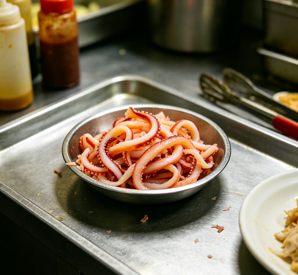 House-Marinated Squid Rings — Tender, Savoury and Pan-Ready